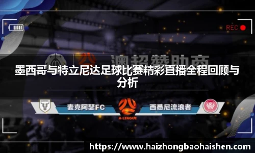 墨西哥与特立尼达足球比赛精彩直播全程回顾与分析